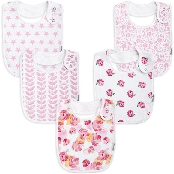 Organic Cotton Toddler Bibs,Extra Large Drooling Bibs,Teething Bibs,Feeding Bibs - Picture 6 of 6